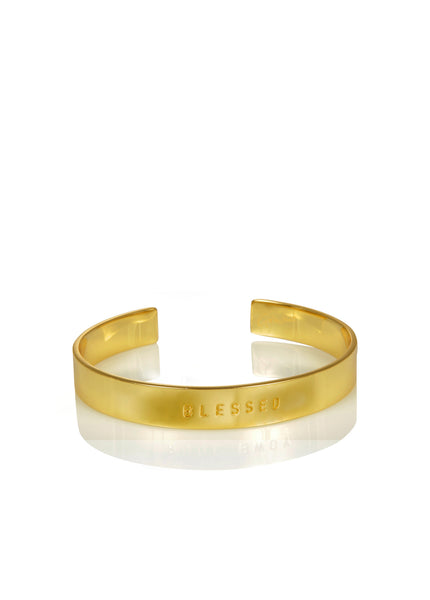 WORD UNISEX CUFF - BLESSED