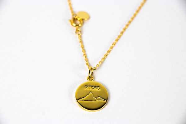 DISC NECKLACE - ST. LUCIA PITONS