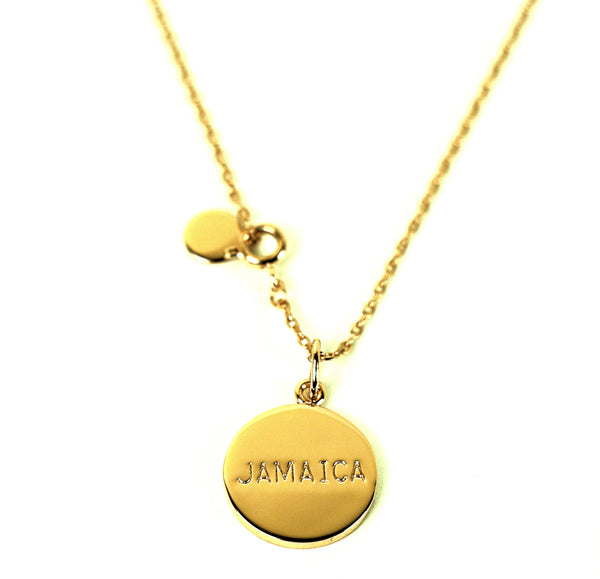 Disc Necklace - JAMAICA