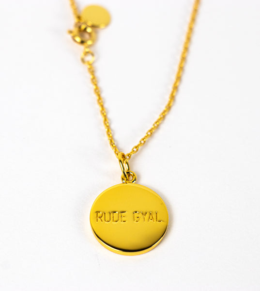 DISC NECKLACE - RUDE GYAL