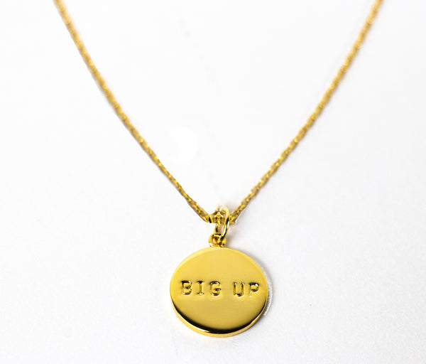 DISC NECKLACE - BIG UP