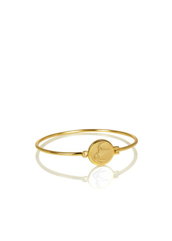DISC BRACELET - HUMMINGBIRD