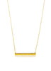 WORD BAR NECKLACE - ONE LOVE