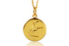 DISC NECKLACE - HUMMINGBIRD