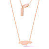 MAP NECKLACE - JAMAICA