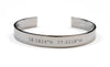 WORD UNISEX CUFF - JAMAICA NAUTICAL COORDINATES