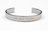 WORD UNISEX CUFF - WE RUN TINGS