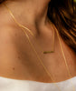 WORD BAR NECKLACE - ONE LOVE