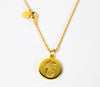 DISC NECKLACE - PINEAPPLE