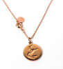 DISC NECKLACE - HUMMINGBIRD