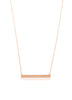 WORD BAR NECKLACE - ONE LOVE